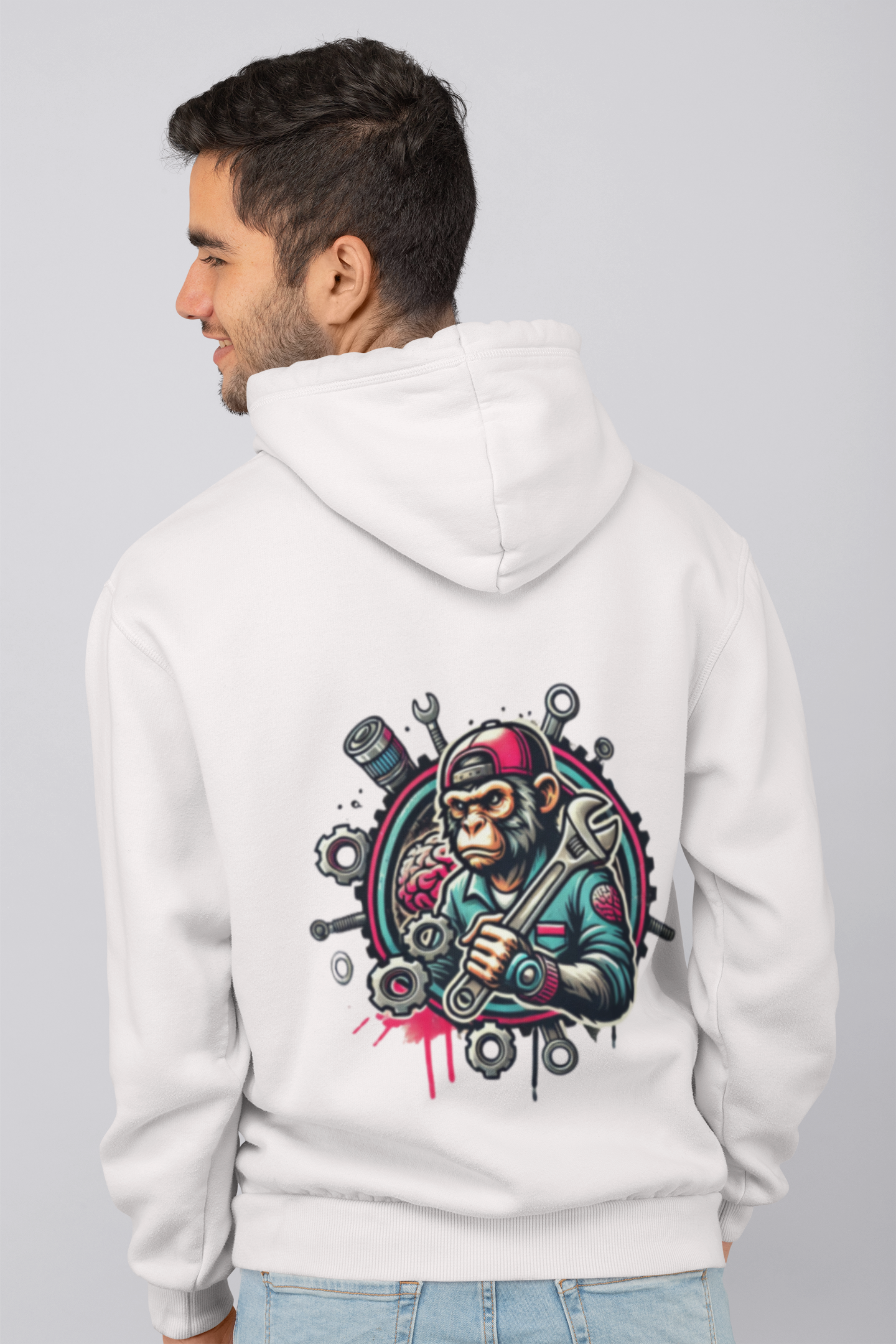 Monkey Brain Unisex Hoodie